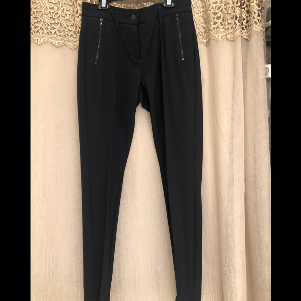 Cambia black slim leg trouser.